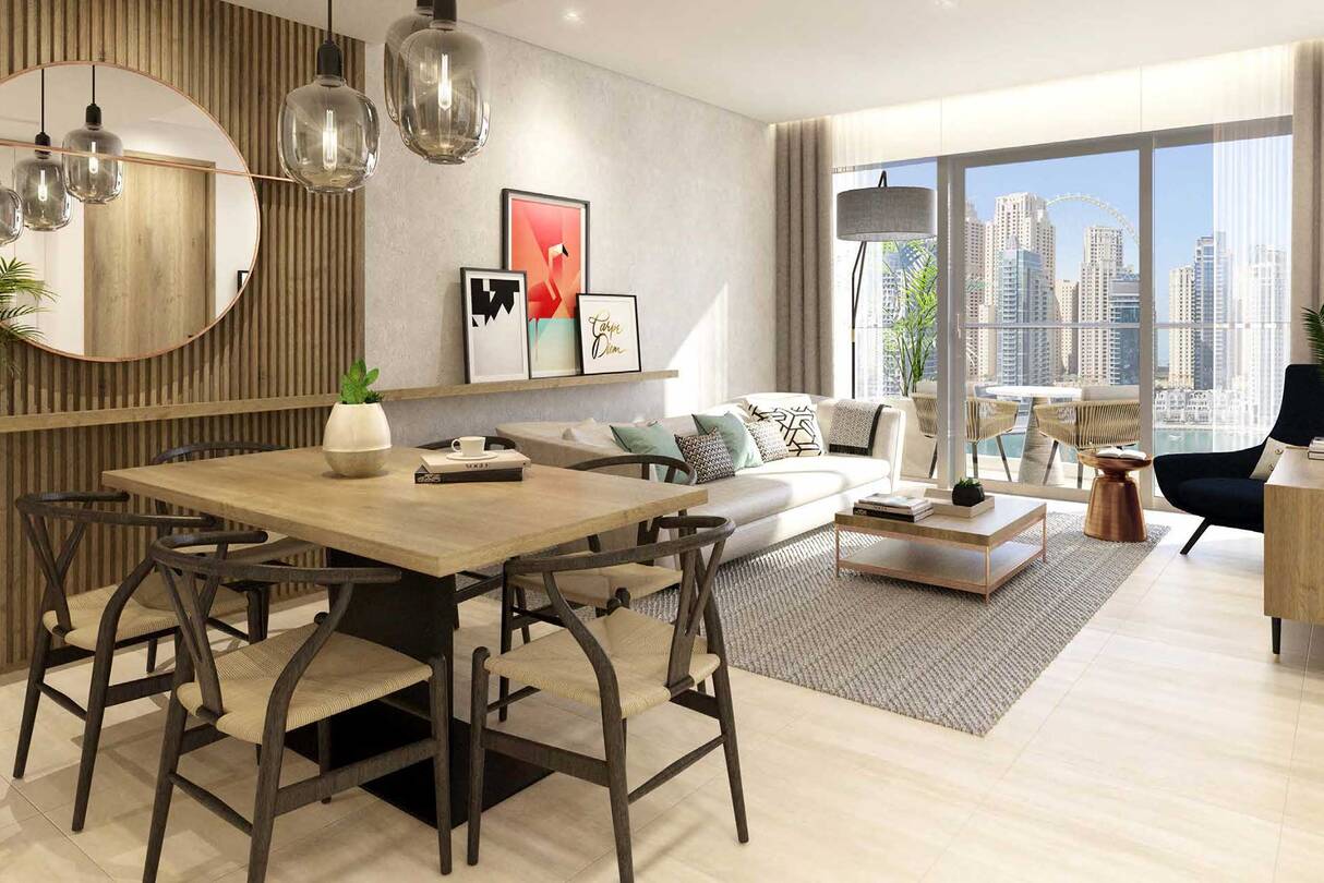 VIDA Residences Dubai Marina interior